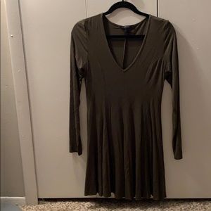Army green dress